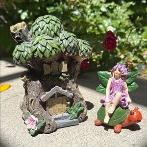 Fairy House and Figurine Set